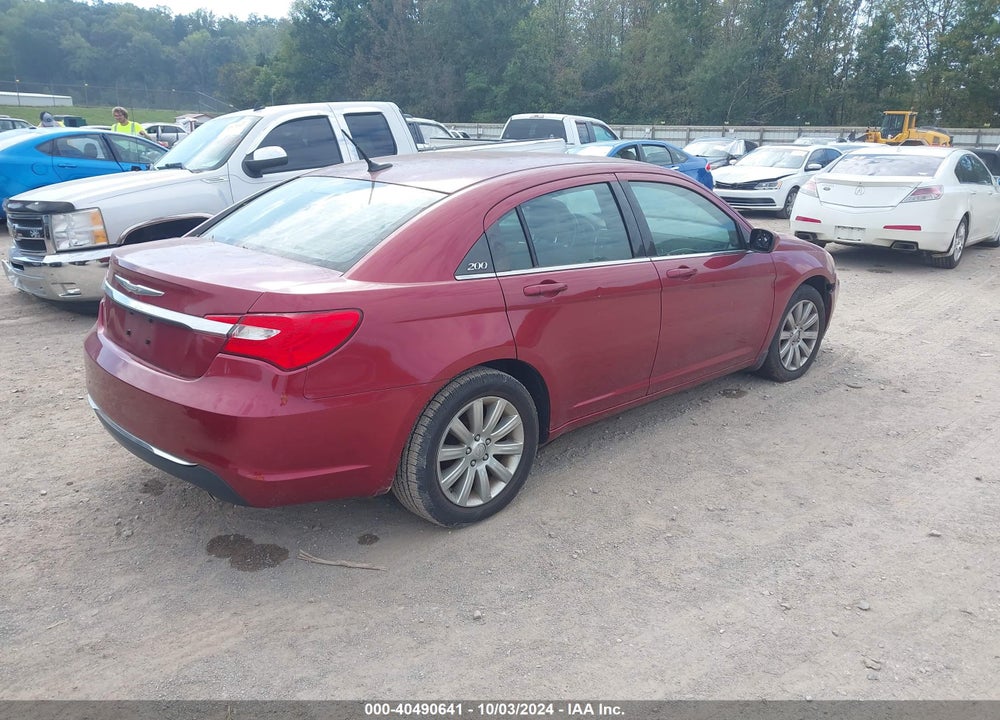 2014 CHRYSLER 200 TOURING VIN: 1C3CCBBG6EN144824