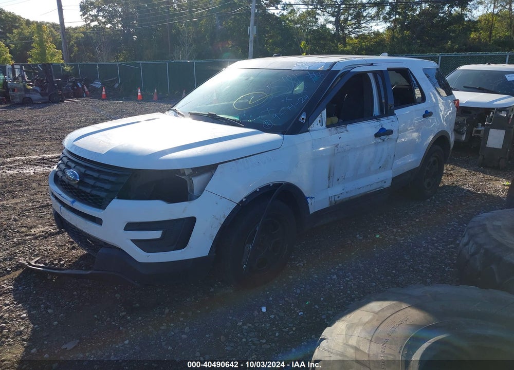 2017 FORD UTILITY POLICE INTERCEPTOR VIN: 1FM5K8AR3HGA62941