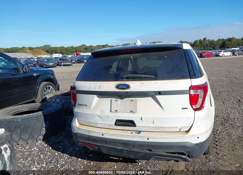 2017 FORD UTILITY POLICE INTERCEPTOR VIN: 1FM5K8AR3HGA62941