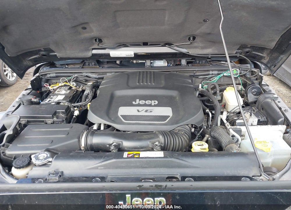 2015 JEEP WRANGLER SAHARA VIN: 1C4AJWBG0FL571672