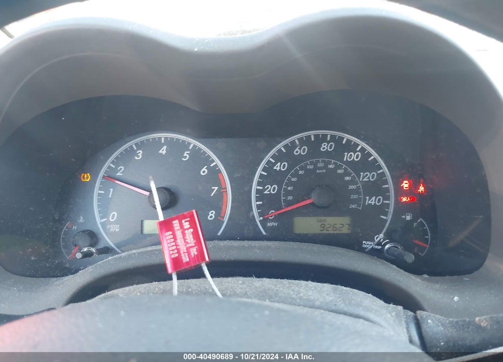 2010 TOYOTA COROLLA VIN: 1NXBU4EE8AZ321802