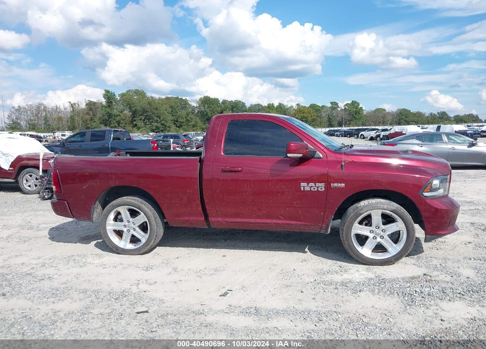 2017 RAM 1500 SPORT  4X2 6'4 BOX VIN: 3C6JR6CT1HG659092