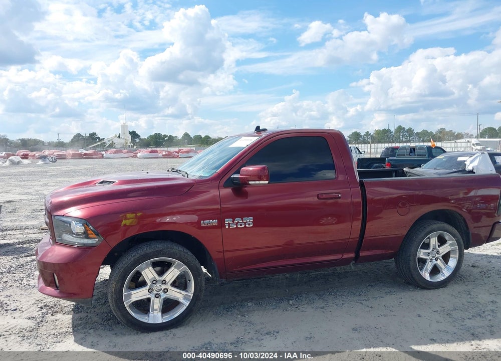 2017 RAM 1500 SPORT  4X2 6'4 BOX VIN: 3C6JR6CT1HG659092