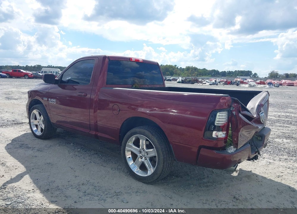 2017 RAM 1500 SPORT  4X2 6'4 BOX VIN: 3C6JR6CT1HG659092