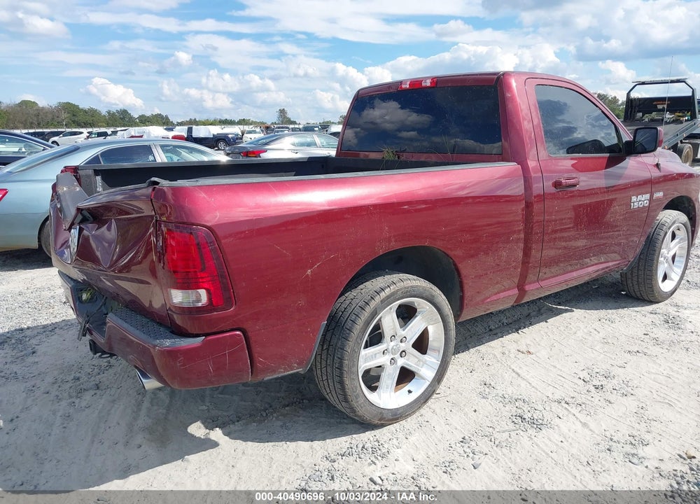 2017 RAM 1500 SPORT  4X2 6'4 BOX VIN: 3C6JR6CT1HG659092