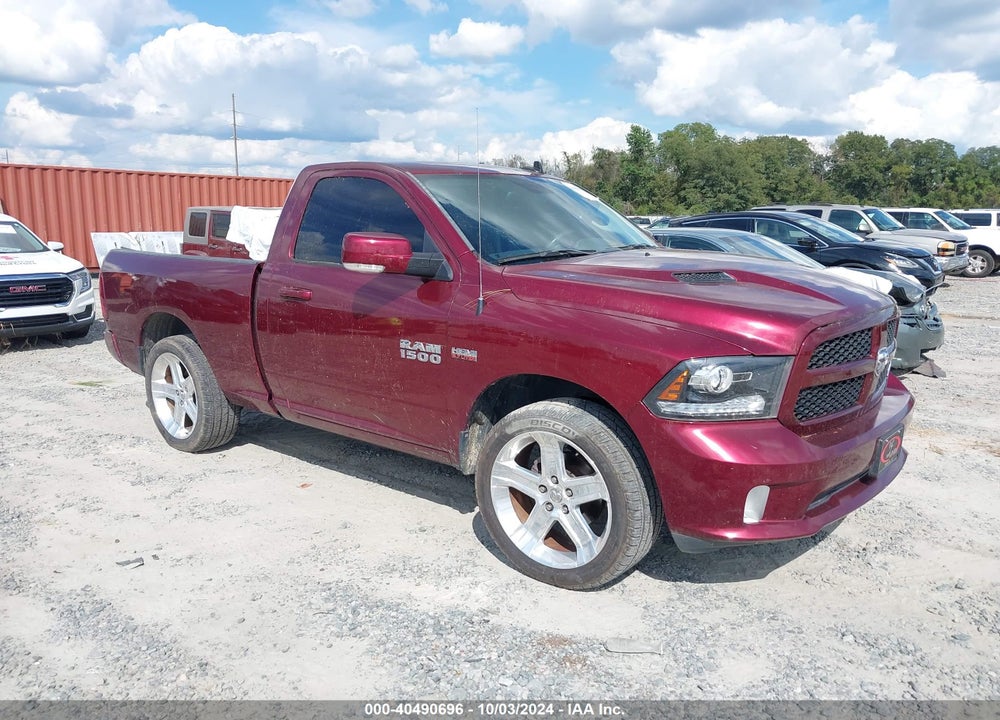 2017 RAM 1500 SPORT  4X2 6'4 BOX VIN: 3C6JR6CT1HG659092