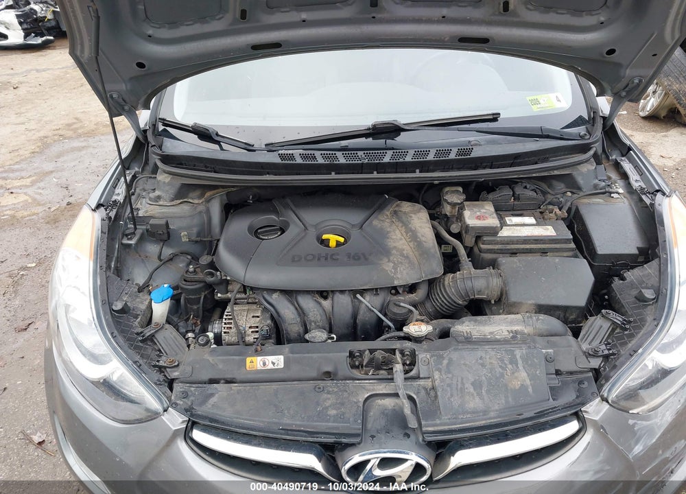 2013 HYUNDAI ELANTRA LIMITED VIN: 5NPDH4AE9DH449066