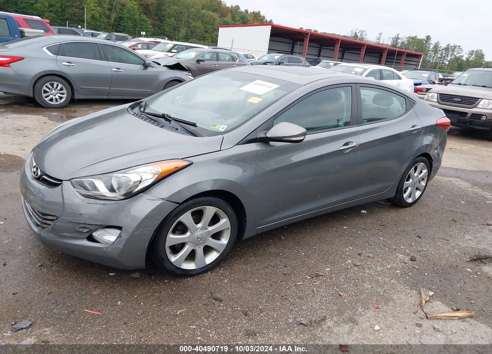 2013 HYUNDAI ELANTRA LIMITED VIN: 5NPDH4AE9DH449066