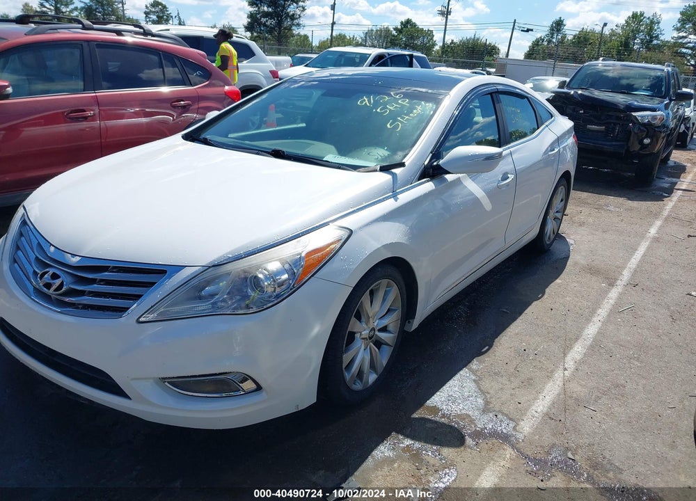 2013 HYUNDAI AZERA VIN: KMHFH4JG6DA199010
