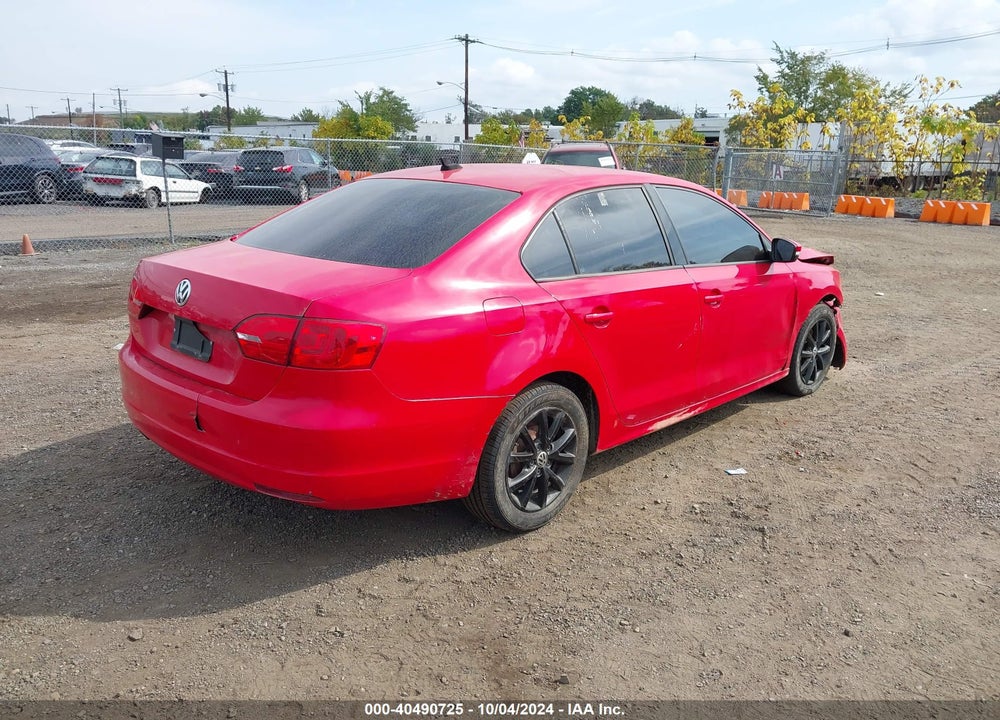 2012 VOLKSWAGEN JETTA 2.5L SE VIN: 3VWDP7AJ1CM325641