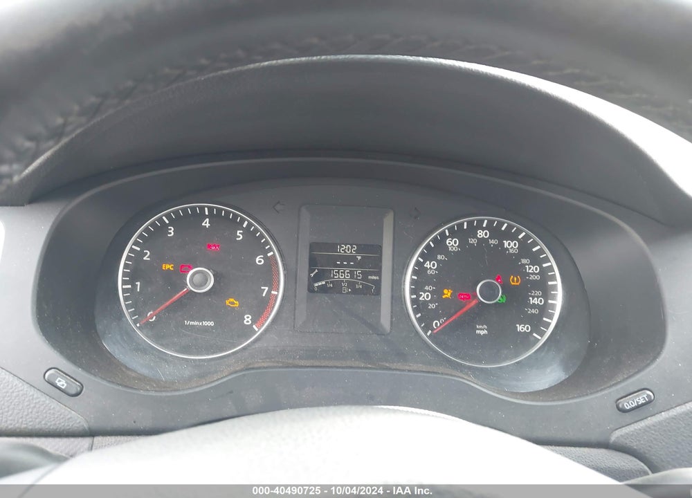 2012 VOLKSWAGEN JETTA 2.5L SE VIN: 3VWDP7AJ1CM325641