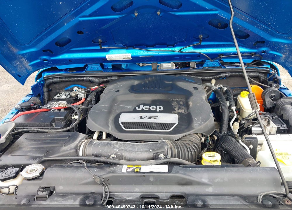 2016 ANGLER JEEP WR UNLIMITED SPORT VIN: 1C4BJWDG1GL171168