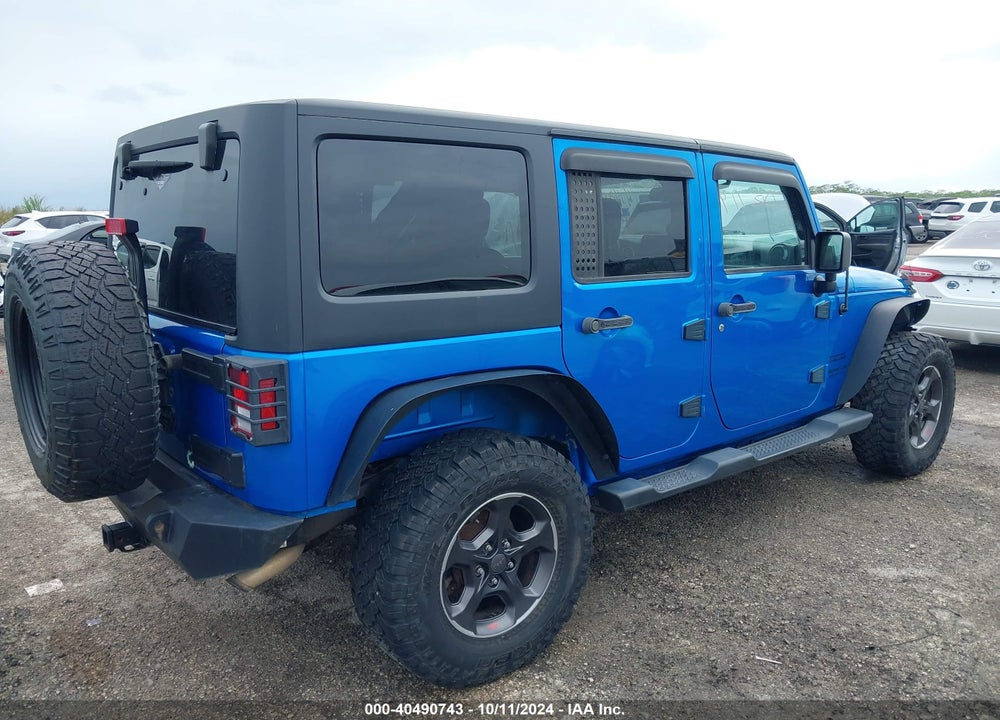 2016 ANGLER JEEP WR UNLIMITED SPORT VIN: 1C4BJWDG1GL171168