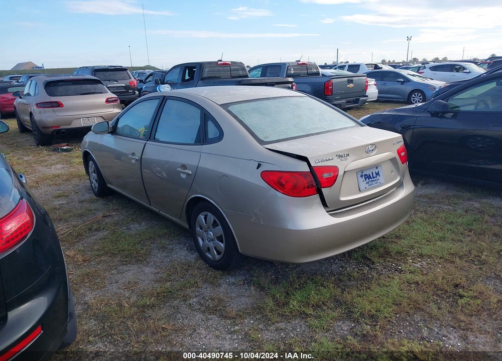 2007 HYUNDAI ELANTRA GLS/LIMITED/SE VIN: KMHDU46D77U049282