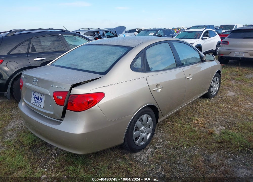 2007 HYUNDAI ELANTRA GLS/LIMITED/SE VIN: KMHDU46D77U049282