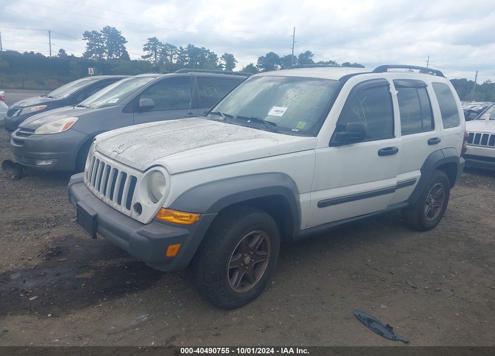 2005 JEEP LIBERTY SPORT VIN: 1J4GK48K25W623348