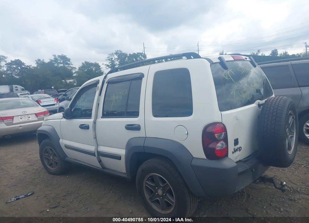 2005 JEEP LIBERTY SPORT VIN: 1J4GK48K25W623348