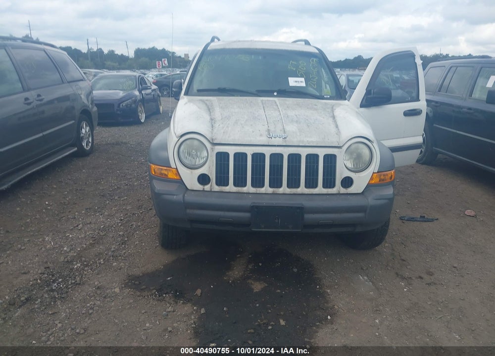 2005 JEEP LIBERTY SPORT VIN: 1J4GK48K25W623348