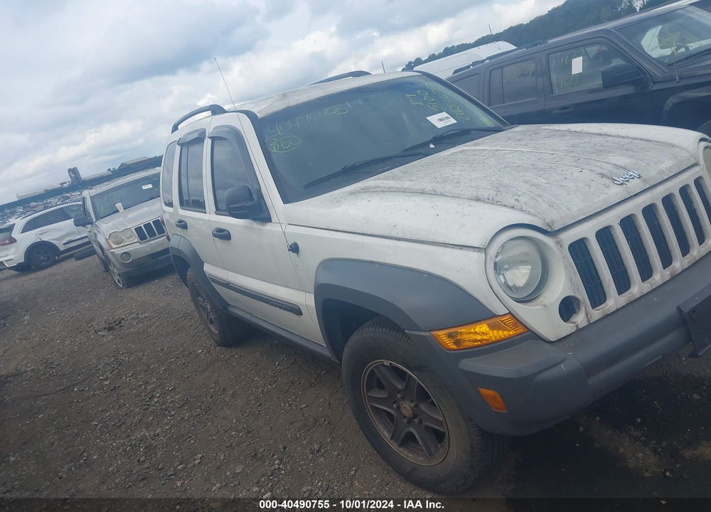 2005 JEEP LIBERTY SPORT VIN: 1J4GK48K25W623348
