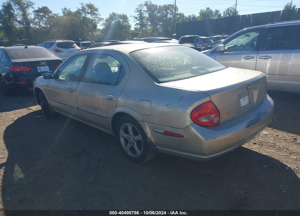 2000 NISSAN MAXIMA GLE/GXE/SE VIN: JN1CA31DXYT734879
