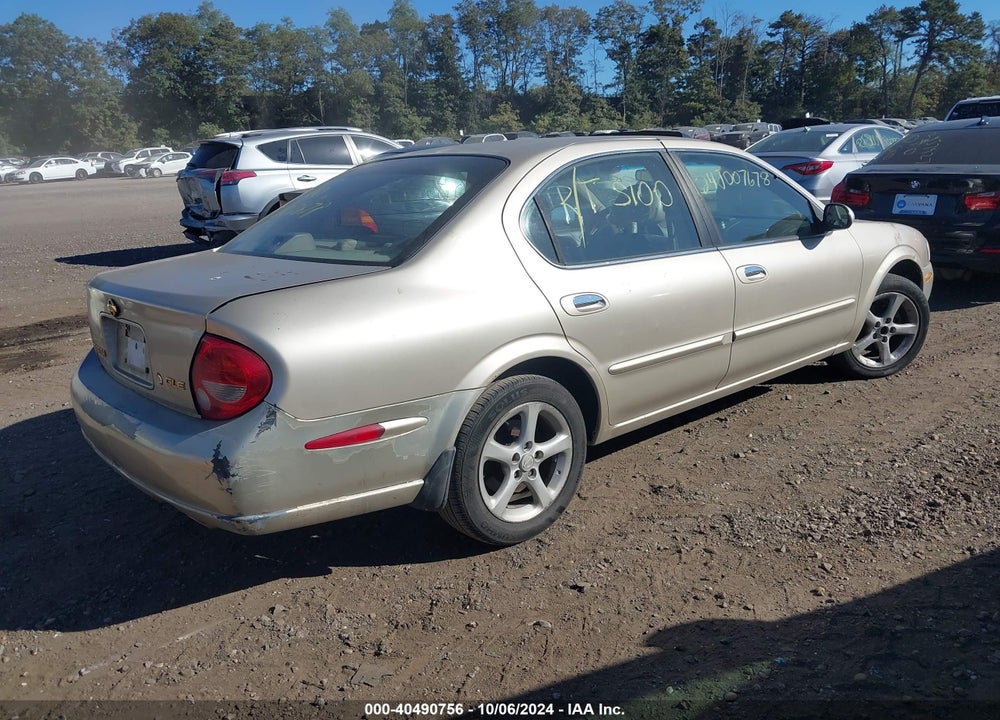 2000 NISSAN MAXIMA GLE/GXE/SE VIN: JN1CA31DXYT734879