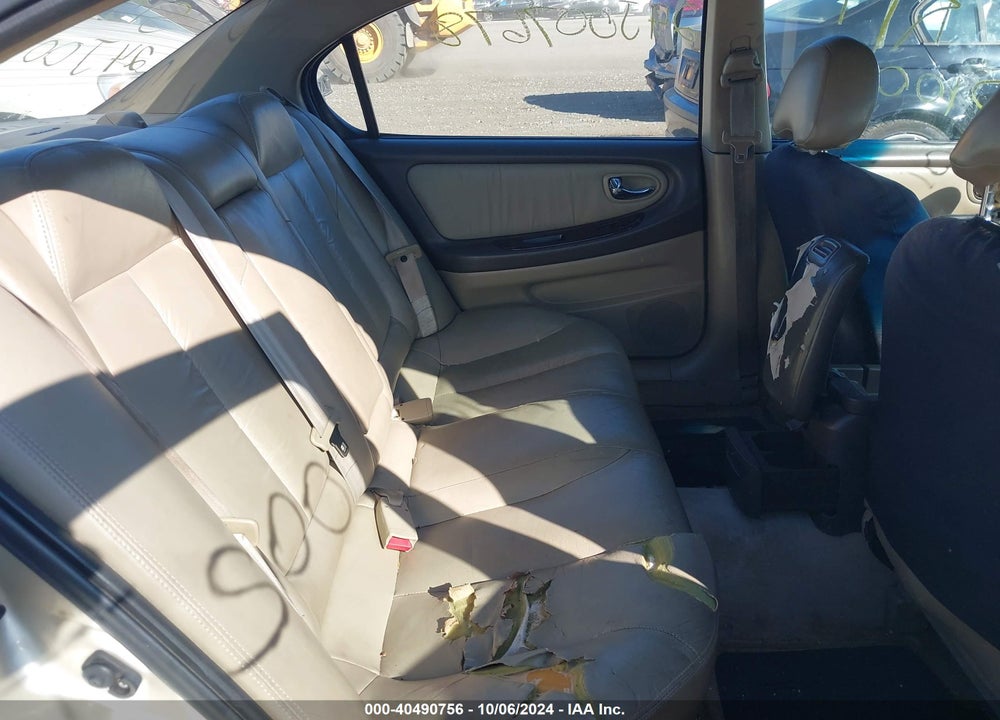 2000 NISSAN MAXIMA GLE/GXE/SE VIN: JN1CA31DXYT734879