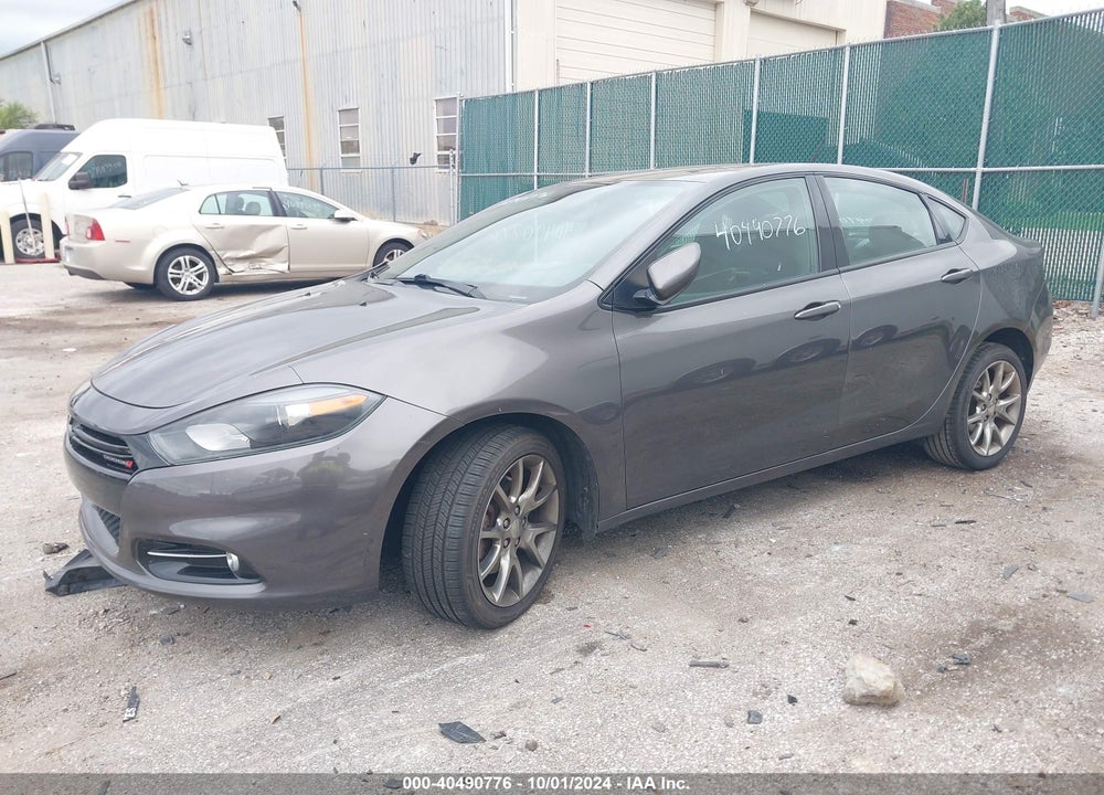 2015 DODGE DART SXT VIN: 1C3CDFBB4FD126760