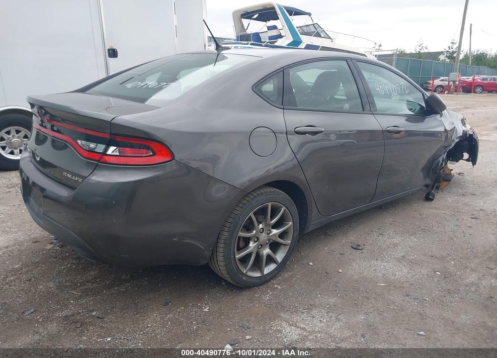 2015 DODGE DART SXT VIN: 1C3CDFBB4FD126760