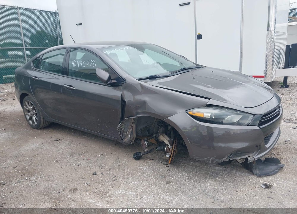 2015 DODGE DART SXT VIN: 1C3CDFBB4FD126760