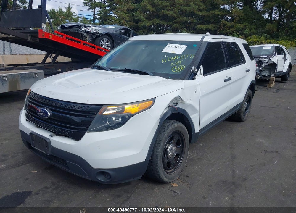 2014 FORD UTILITY POLICE INTERCEPTOR VIN: 1FM5K8AR7EGC60594