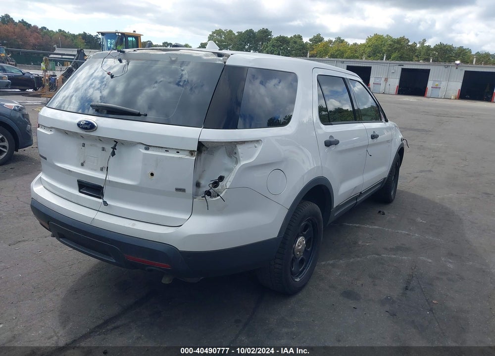 2014 FORD UTILITY POLICE INTERCEPTOR VIN: 1FM5K8AR7EGC60594
