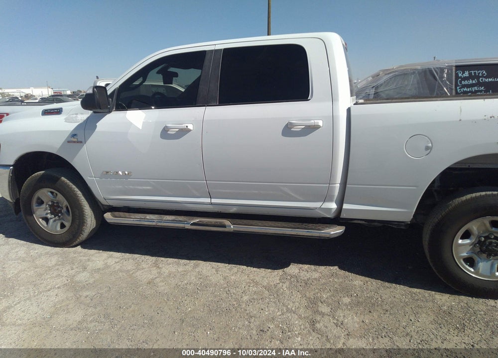 2022 RAM 2500 BIG HORN 4X4 6'4 BOX VIN: 3C6UR5DL7NG436718