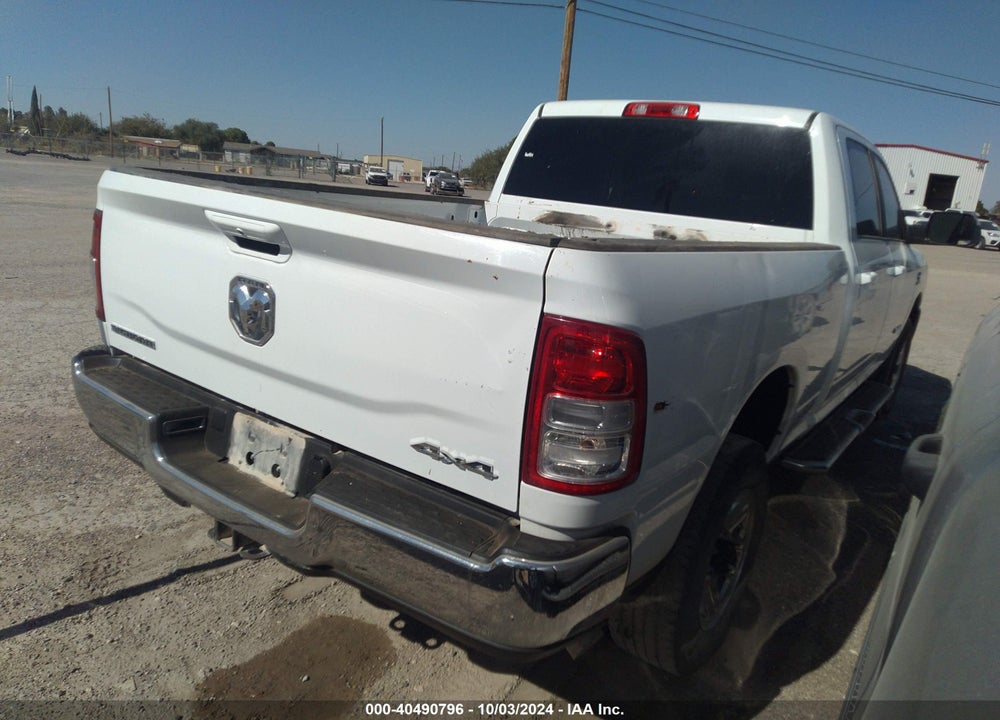 2022 RAM 2500 BIG HORN 4X4 6'4 BOX VIN: 3C6UR5DL7NG436718