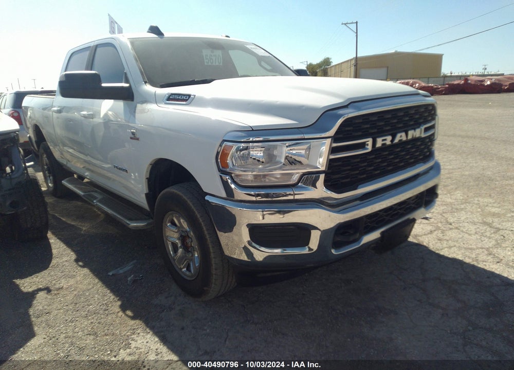 2022 RAM 2500 BIG HORN 4X4 6'4 BOX VIN: 3C6UR5DL7NG436718