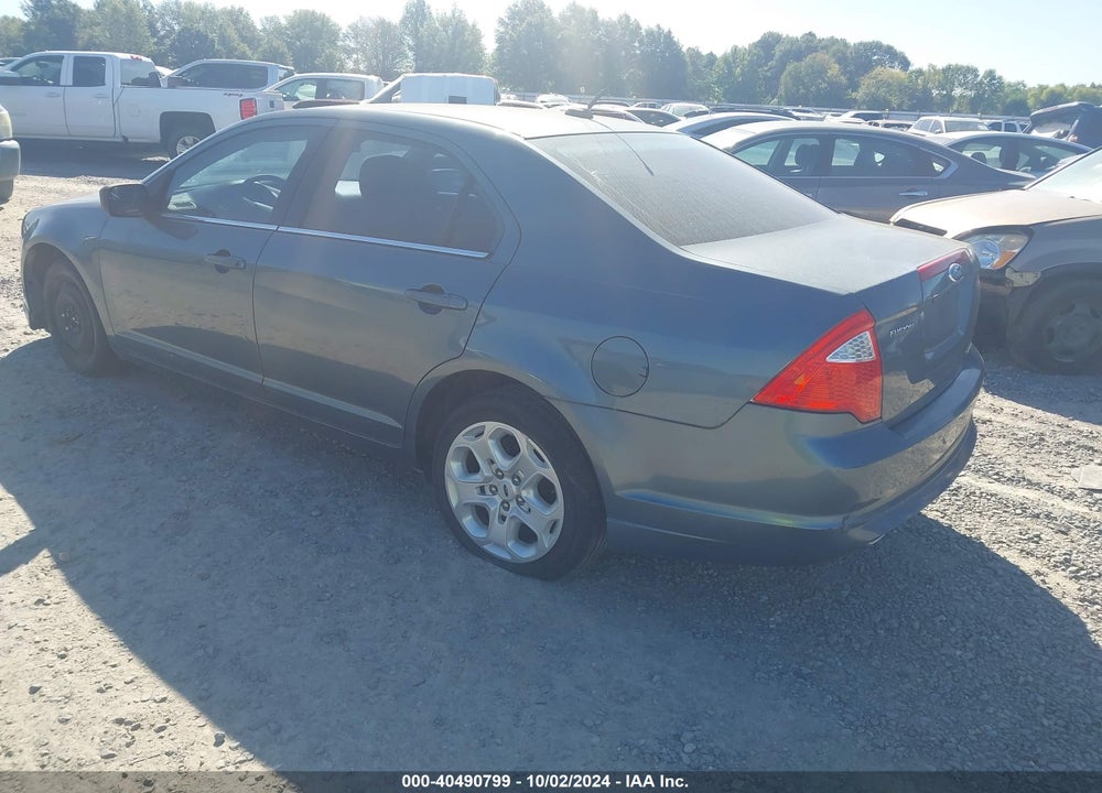 2011 FORD FUSION VIN: 3FAHP0HG8BR311328