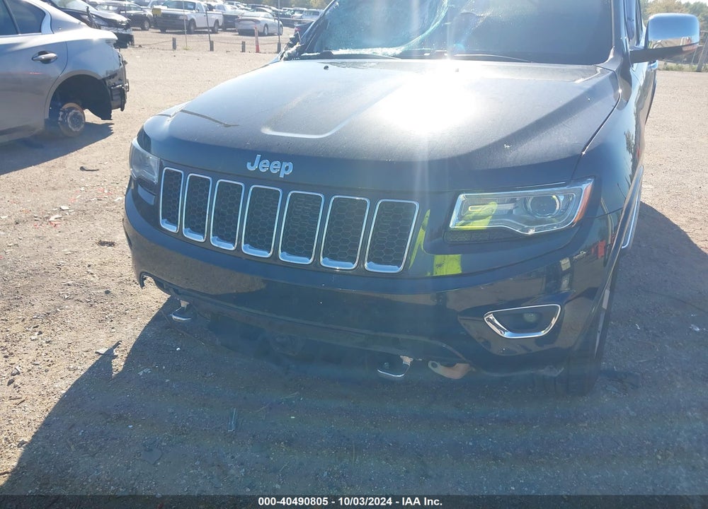 2016 JEEP GRAND CHEROKEE OVERLAND VIN: 1C4RJECG2GC369171