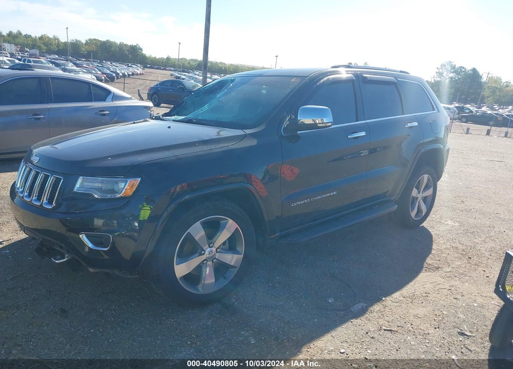 2016 JEEP GRAND CHEROKEE OVERLAND VIN: 1C4RJECG2GC369171