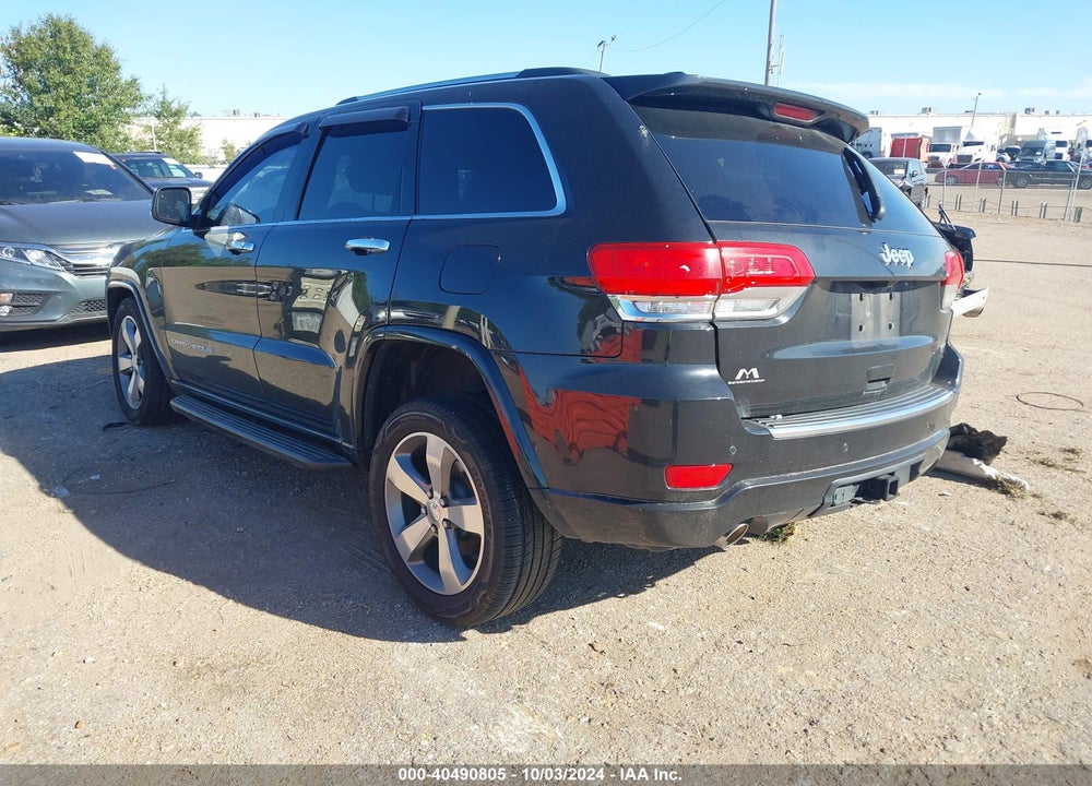 2016 JEEP GRAND CHEROKEE OVERLAND VIN: 1C4RJECG2GC369171