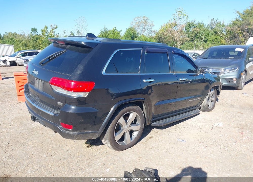 2016 JEEP GRAND CHEROKEE OVERLAND VIN: 1C4RJECG2GC369171