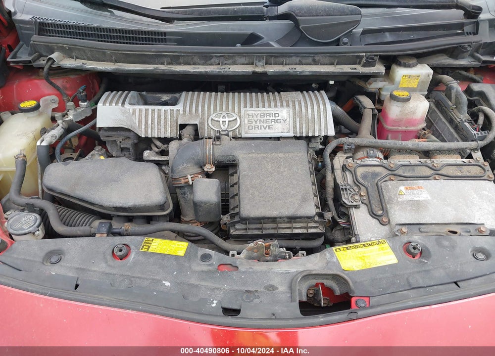 2010 TOYOTA PRIUS II VIN: JTDKN3DU4A0102122