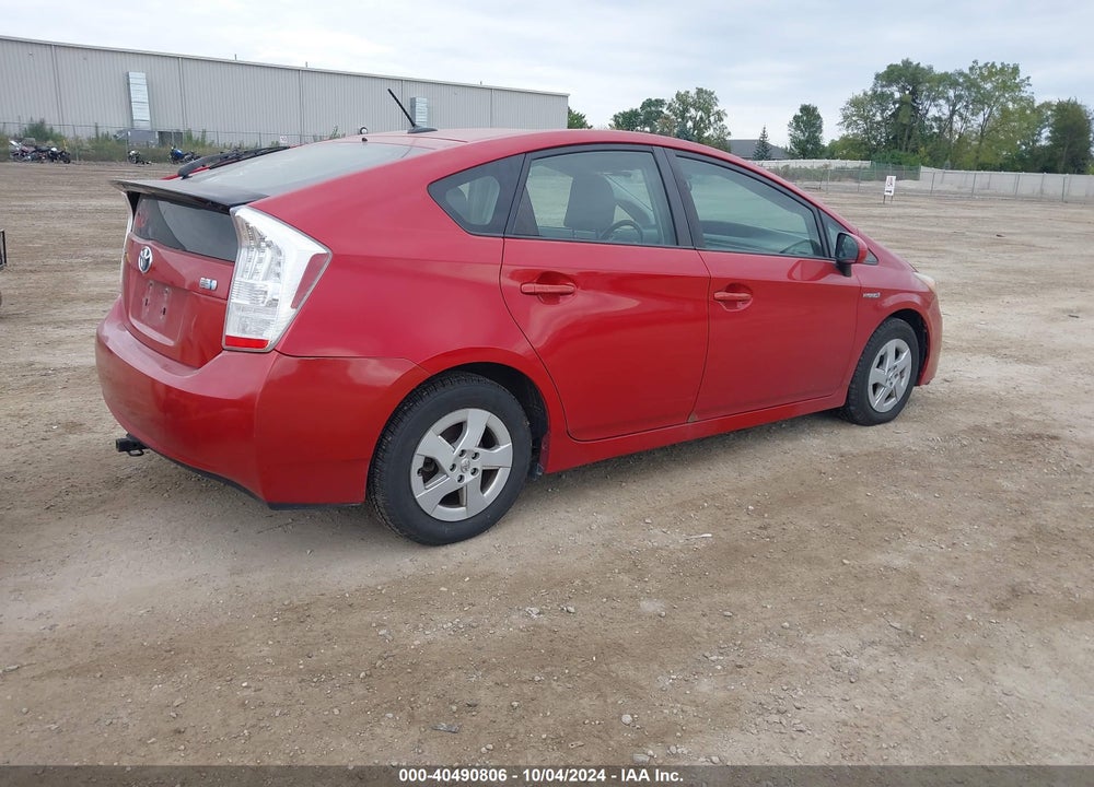 2010 TOYOTA PRIUS II VIN: JTDKN3DU4A0102122