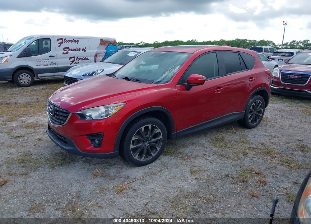 2016 MAZDA CX-5 GRAND TOURING VIN: JM3KE4DY1G0707580
