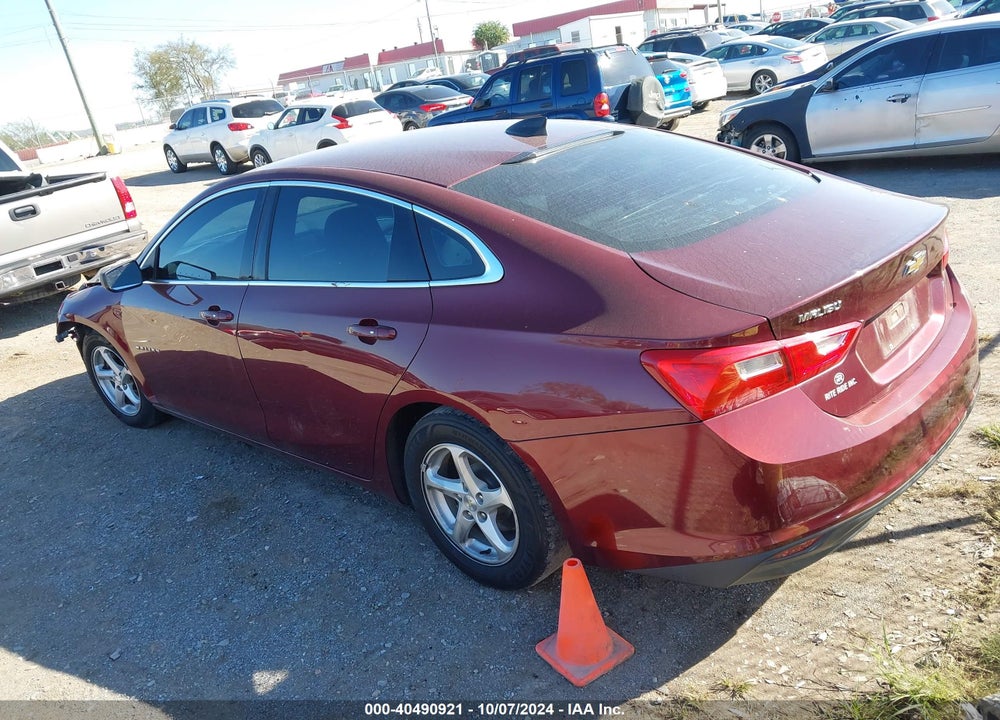 2016 CHEVROLET MALIBU LS VIN: 1G1ZB5ST9GF182996