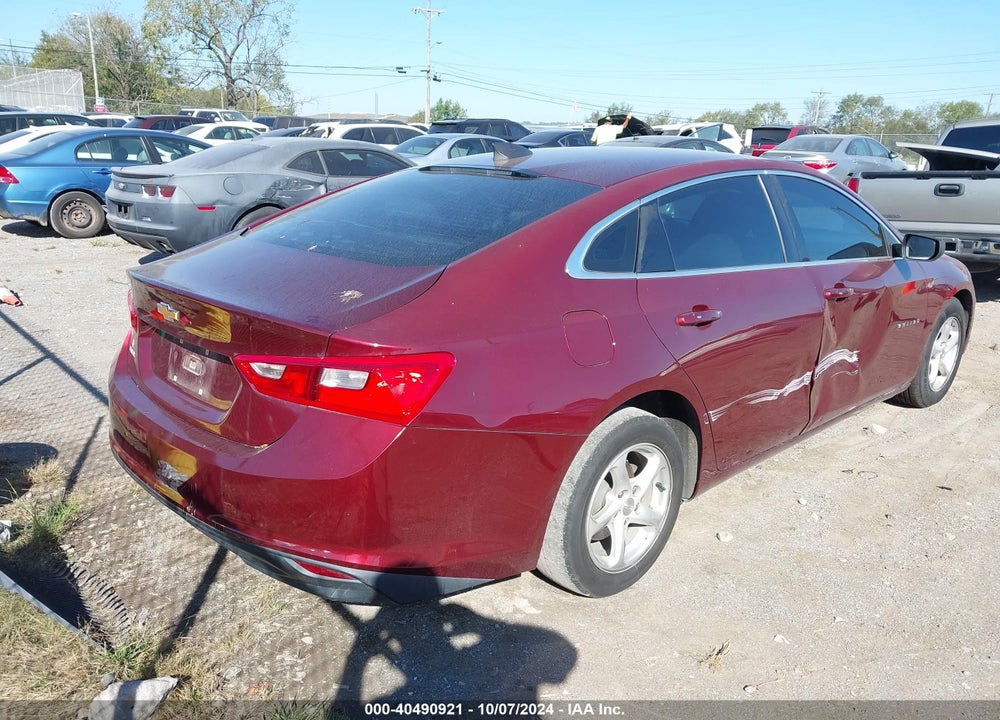 2016 CHEVROLET MALIBU LS VIN: 1G1ZB5ST9GF182996