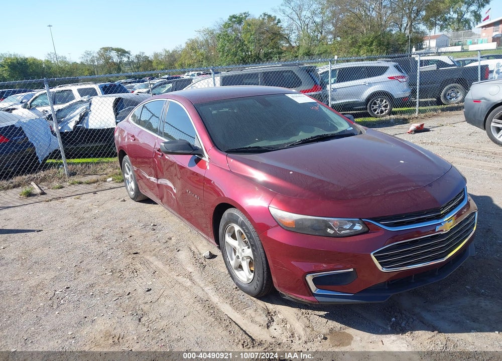 2016 CHEVROLET MALIBU LS VIN: 1G1ZB5ST9GF182996