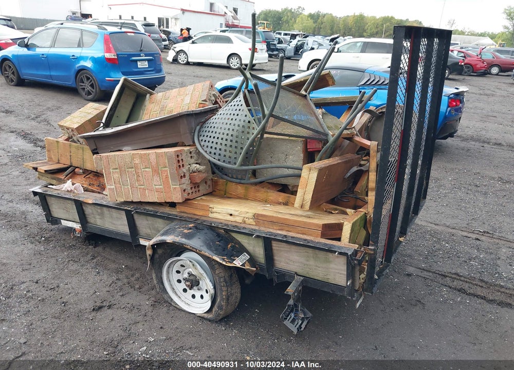 2020 E-Z LOAD 5X7 TRAILER VIN: 4YMBU0811LV033314