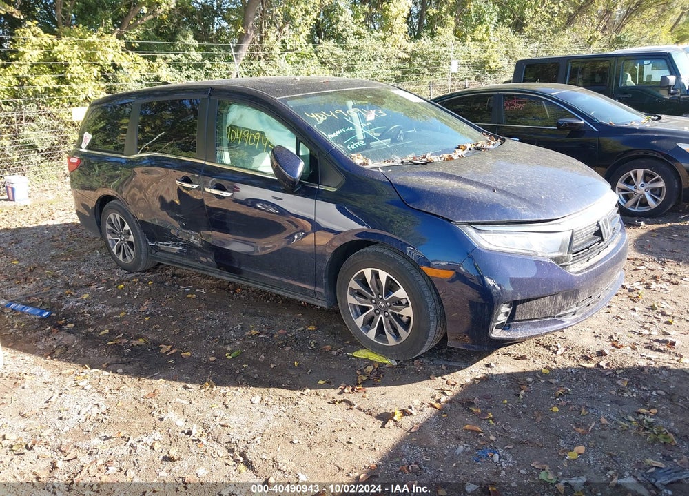 2021 HONDA ODYSSEY EX-L VIN: 5FNRL6H75MB042965