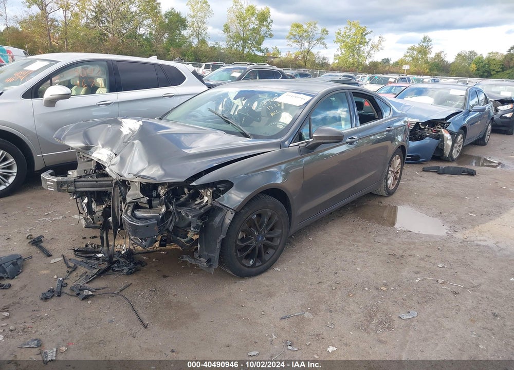 2019 FORD FUSION SE VIN: 3FA6P0HD1KR131878