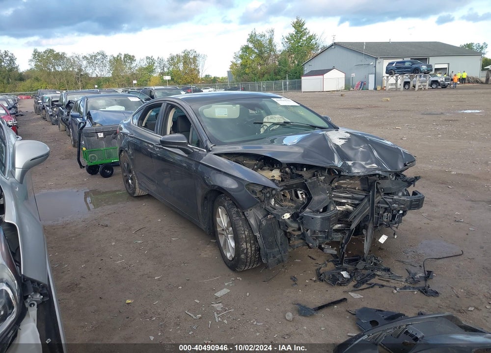 2019 FORD FUSION SE VIN: 3FA6P0HD1KR131878