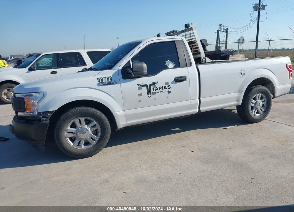 2018 FORD F-150 XL VIN: 1FTMF1CB7JKF95907